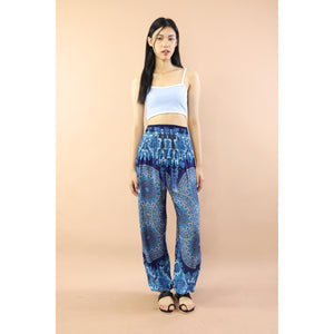 Gorgious Flower Women Harem Pants in Navy