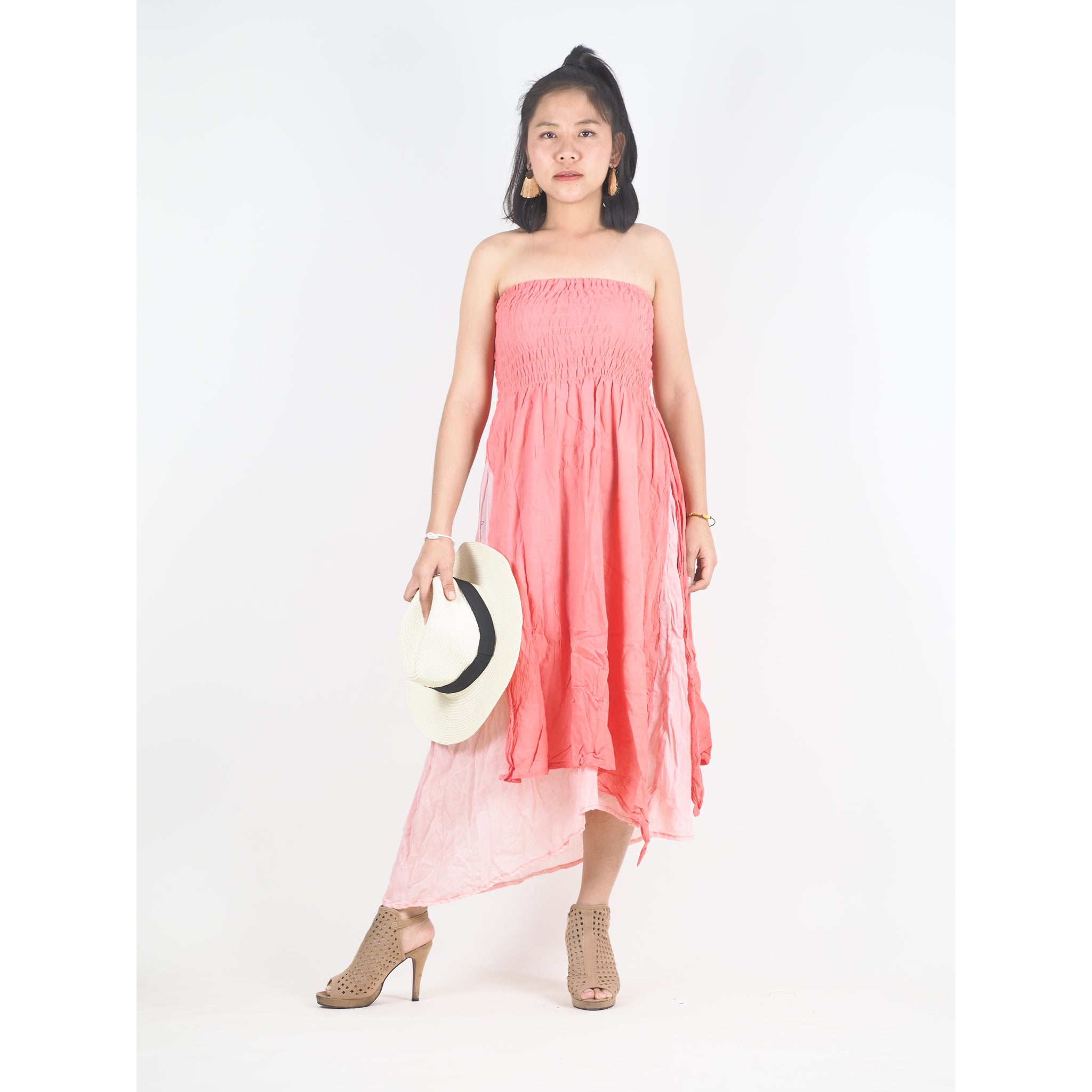 Old rose shop color casual dress