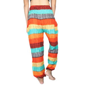 Funny Stripes 63 women harem pants in Orange PP0004 020063 05