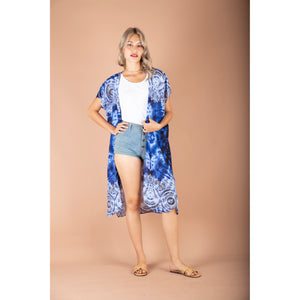 Mandala  Women's Kimono in Navy Blue JK0030 020315 01