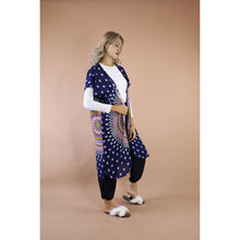 Load image into Gallery viewer, Sunflower 173  Women&#39;s Kimono in Navy JK0030 020173 03