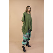 Load image into Gallery viewer, Fall and Winter Collection Organic Cotton Solid Color Bat Sleeves Top LI0034 000001 00