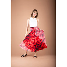 Load image into Gallery viewer, Mandala Women&#39;s Bohemian Skirt in Red SK0033 020315 06