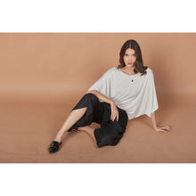 Load image into Gallery viewer, Solid Color Women&#39;s 3/4 Pants in Black PP0314 020000 10