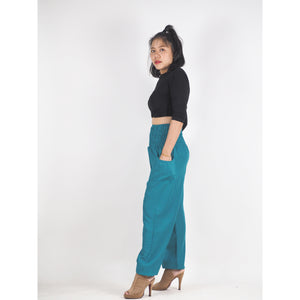 Solid color 0 women harem pants in Teal PP0004 020000 17