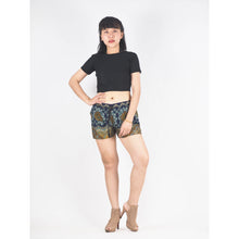 Load image into Gallery viewer, Mandala Women&#39;s Shorts Pants in Navy Blue PP0335 020114 01