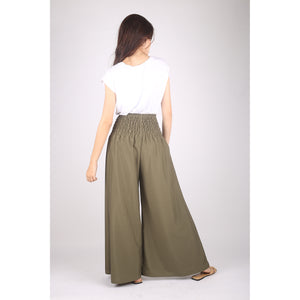 Solid Color Women's Wide Leg Pants in Olive PP0311 020000 13