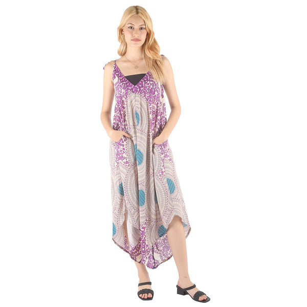 Tone Mandala Women's Jumpsuit in Purple JP0042 020032 01